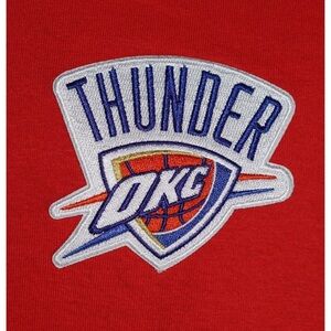 Oklahoma City Thunder Patch Basketball T Shirt